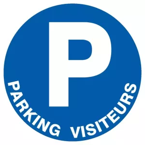 Panneau Parking visiteurs
