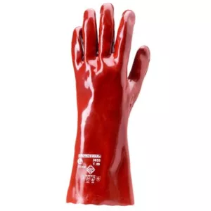 Gants PVC rouges étanche ACTIFRESH