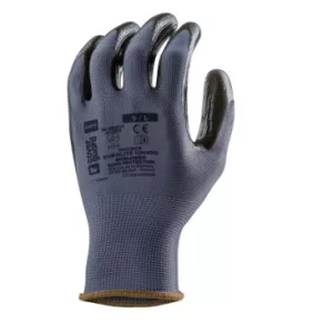 Gants manutention nitrile lisse