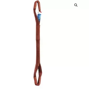 Sangle plate CMU 6 tonnes boucles repliées renforcées EN 1492-1