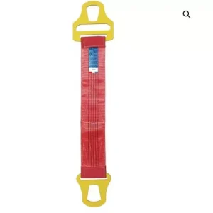 Sangle plate anneaux coulissants oxycoupés CMU 5 tonnes | WEISS