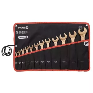 Trousse de 12 clés plates antidéflagrantes CU-BE