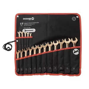 Trousse de 17 clés mixtes antidéflagrantes CU-BE