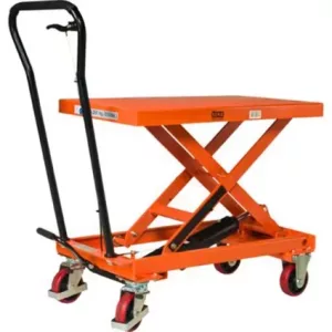 Table élévatrice mobile manuelle 150 kg à 1 tonne