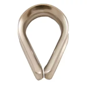 Cosse cœur inox AISI 316 pour câble acier