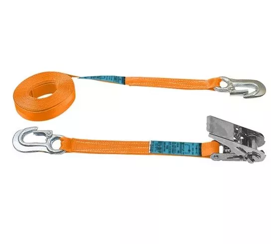 Sangle d’arrimage 25 mm à cliquet renforcé avec crochets à linguet 4 Sangle d’arrimage 25 mm à cliquet renforcé avec crochets à linguet – Image 4