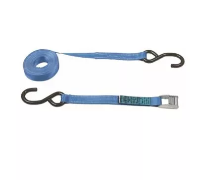 Sangle arrimage 25 mm boucle à came et crochets S 1 Sangle arrimage 25 mm boucle à came et crochets S