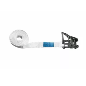 Sangle d'arrimage 35 mm type ceinture, avec tendeur à cliquet INOX