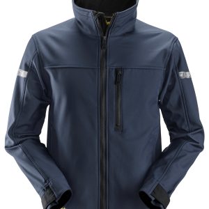 Veste SNICKERS - 1200 AllroundWork - Veste Softshell - XL, Bleu Marine