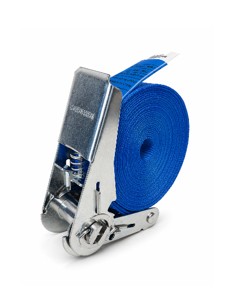 Sangle d’arrimage 25 mm type ceinture à cliquet 1 Sangle d’arrimage 25 mm type ceinture avec tendeur à cliquet