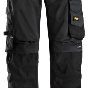 Pantalon SNICKERS - 6251 Allround work coupe large - 104(FR44 jambes courtes), Noir