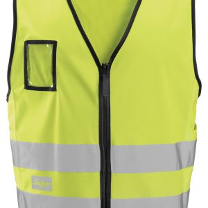Haute Visibilité SNICKERS - 9153 Gilet haute visibilité, Classe 2 - L/XL, Jaune Fluo