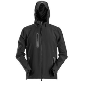 Veste SNICKERS - 1218 FlexiWork, veste soft shell imperméable avec capuche