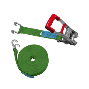 Sangle d’arrimage transport routier 50 mm avec tendeur sécurisé"