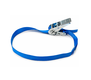 Sangle d’arrimage 25 mm type ceinture à cliquet 9 Sangle d’arrimage 25 mm type ceinture avec tendeur à cliquet bleu 3