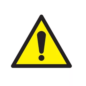 Panneau triangulaire "danger signal général"
