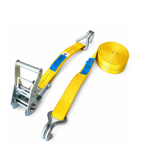 Sangle d’arrimage artisan 35 mm – 2 parties – LC 1000 daN jaune