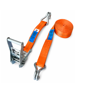 Sangle d’arrimage artisan 35 mm – 2 parties – LC 1000 daN orange