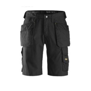 Pantalon SNICKERS - 3014 short avec poches holster, Canvas+ - coupe large