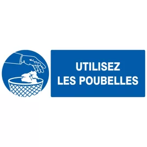 Utiliser les poubelles