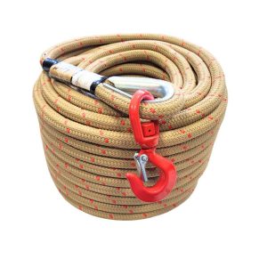 Corde à poulie Ø 22 mm Corderie Weiss – corde de levage en polypropylène haute résistance pour échafaudage et manutention.
