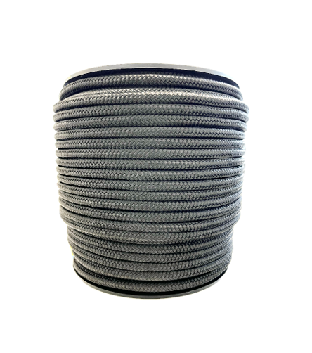 Drisse noire polyester pré-étirée faible allongement 1 Drisse noire polyester pré-étirée faible allongement