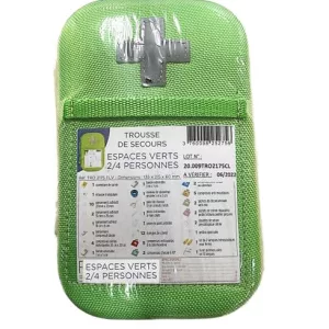 TROUSSE DE SECOURS ESPACES VERTS 2/4 PERSONNES