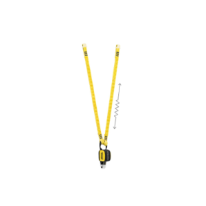 Longe double PETZL ABSORBICA-Y avec absorbeur - 150