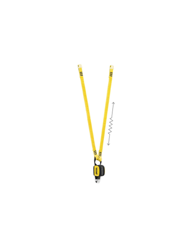 Longe double PETZL ABSORBICA-Y avec absorbeur 5 Longe double PETZL ABSORBICA-Y avec absorbeur – Image 5