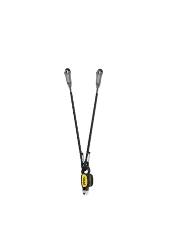 Longe double PETZL ABSORBICA-Y avec absorbeur 4 Longe double PETZL ABSORBICA-Y avec absorbeur – Image 4