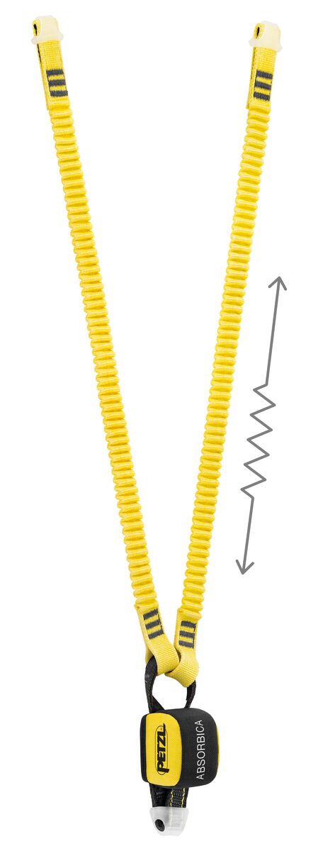 Longe double PETZL ABSORBICA-Y avec absorbeur 6 longe double avec absorbeur ABSORBICA-Y