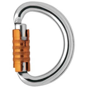Mousqueton OMNI TRIACT-LOCK demi-rond multidirectionnel