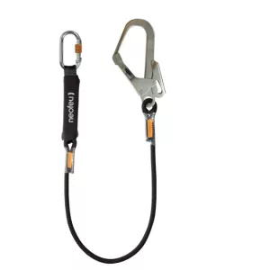 Longe drisse simple NEOFEU ABS’O EDGE EN 355 - 1 connecteur acier à vis (screw lock) et 1 MGO acier