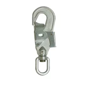 Mousqueton NM18LFT acier à émerillon EN 362