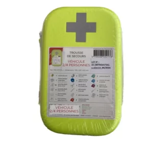 TROUSSE DE SECOURS VEHICULE 2/4 PERSONNES