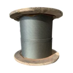 Câble antigiratoire 18x7 acier galvanisé graissé