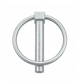Goupille clip acier zingué