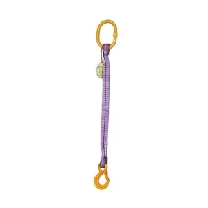 Sangle plate 1 brin avec crochet à linguet