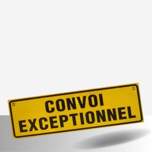 Signalisation convoi exceptionnel – Panneaux, banderoles et gyrophares