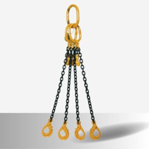 Élingues chaîne Grade 80 – Levage acier 1 à 4 brins