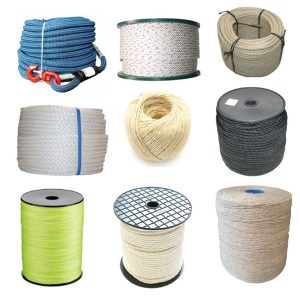 Cordages professionnels : cordes, drisses