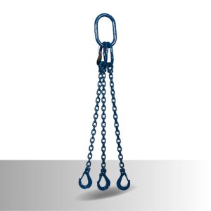 Élingues chaîne Grade 100 – Levage acier haute performance
