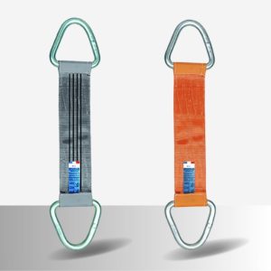 Sangles plates avec anneaux fil rond