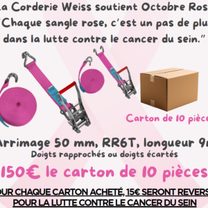 sangle rose octobre rose