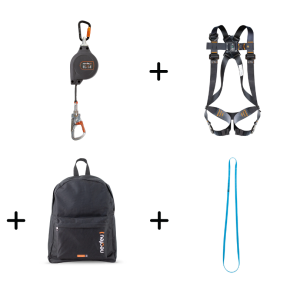 Kit couvreur avec enrouleur antichute 6 m EN 360